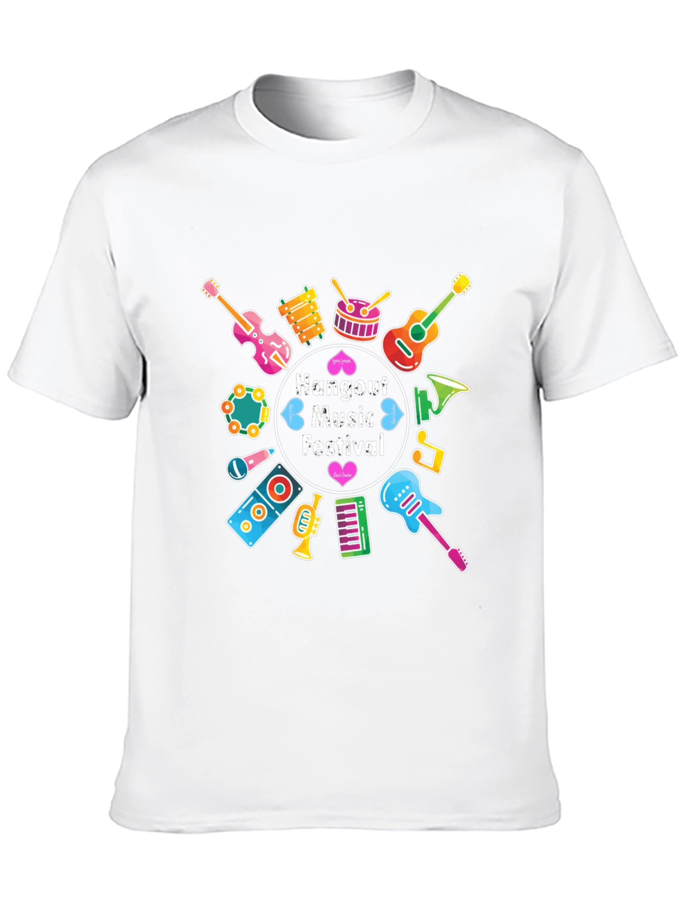 Hangout Music Festival Black T-Shirt