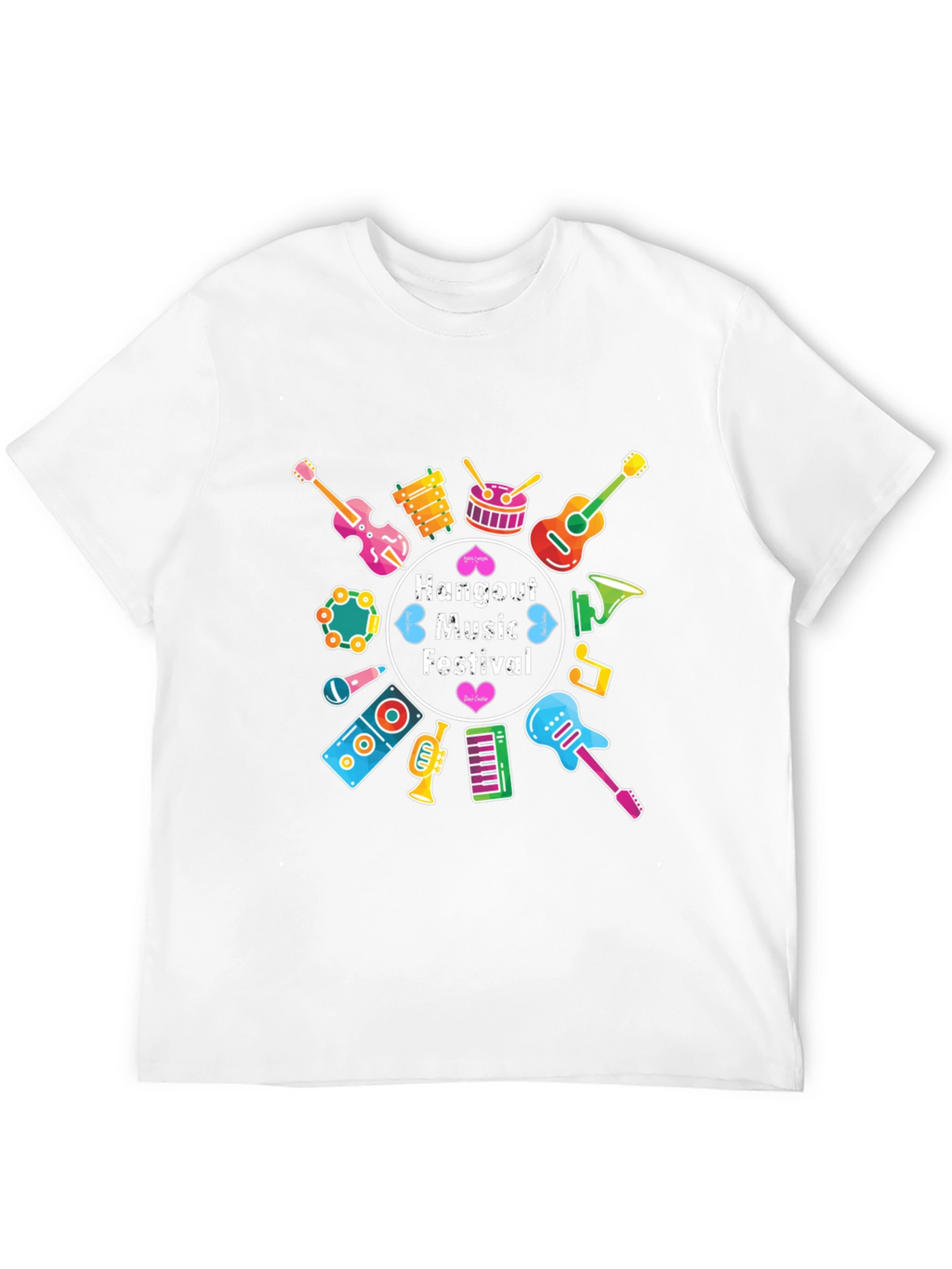 Hangout Music Festival Black T-Shirt