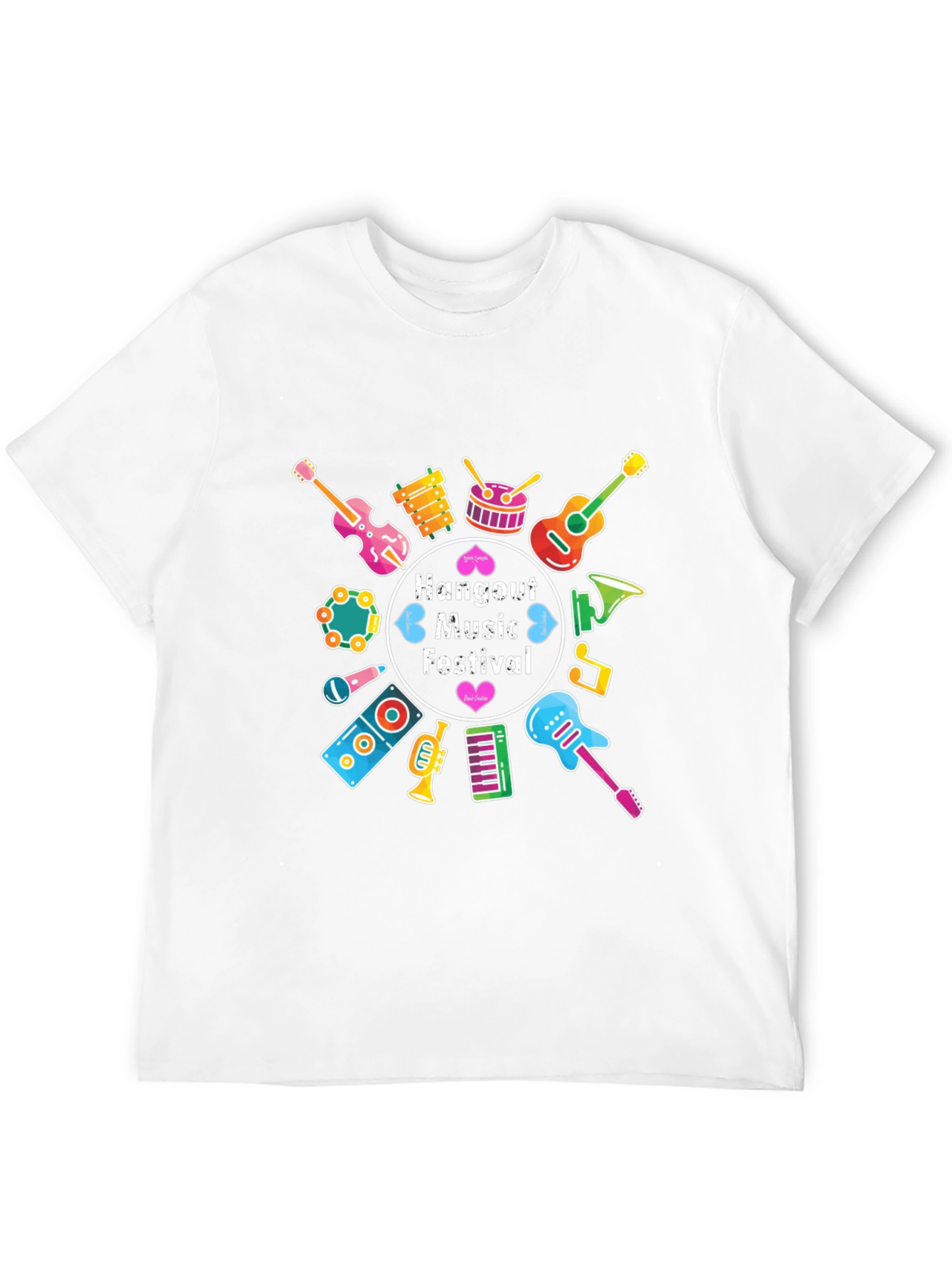 Hangout Music Festival Black T-Shirt