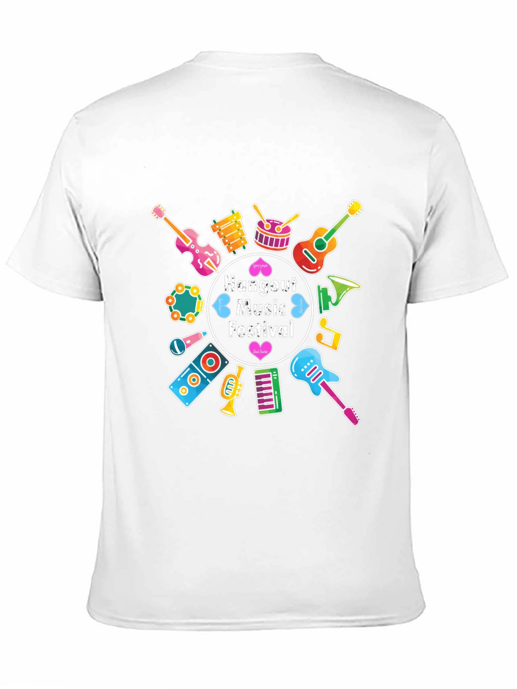 Hangout Music Festival Black T-Shirt