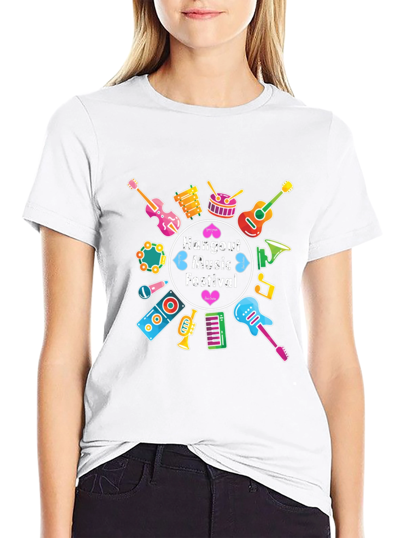 Hangout Music Festival Black T-Shirt