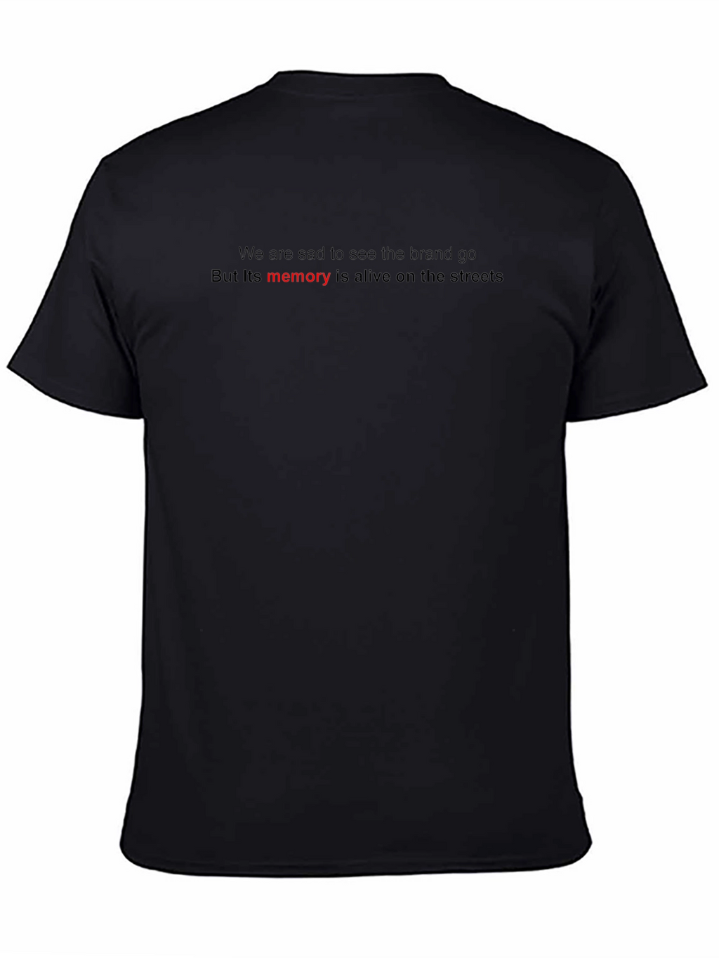 Streetwear Graphic T-Shirt - Memory Alive