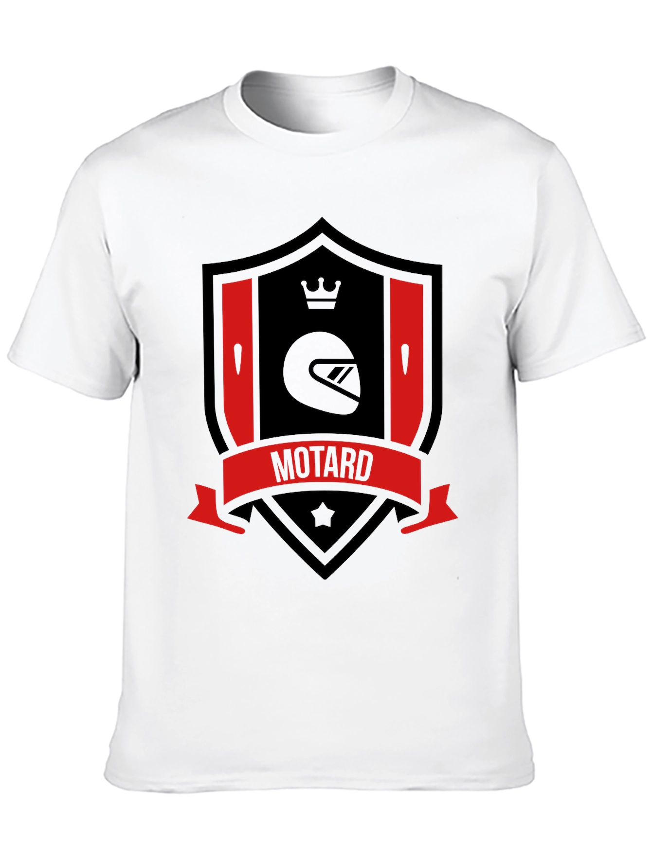 Motard Graphic Tee - Ride in Style