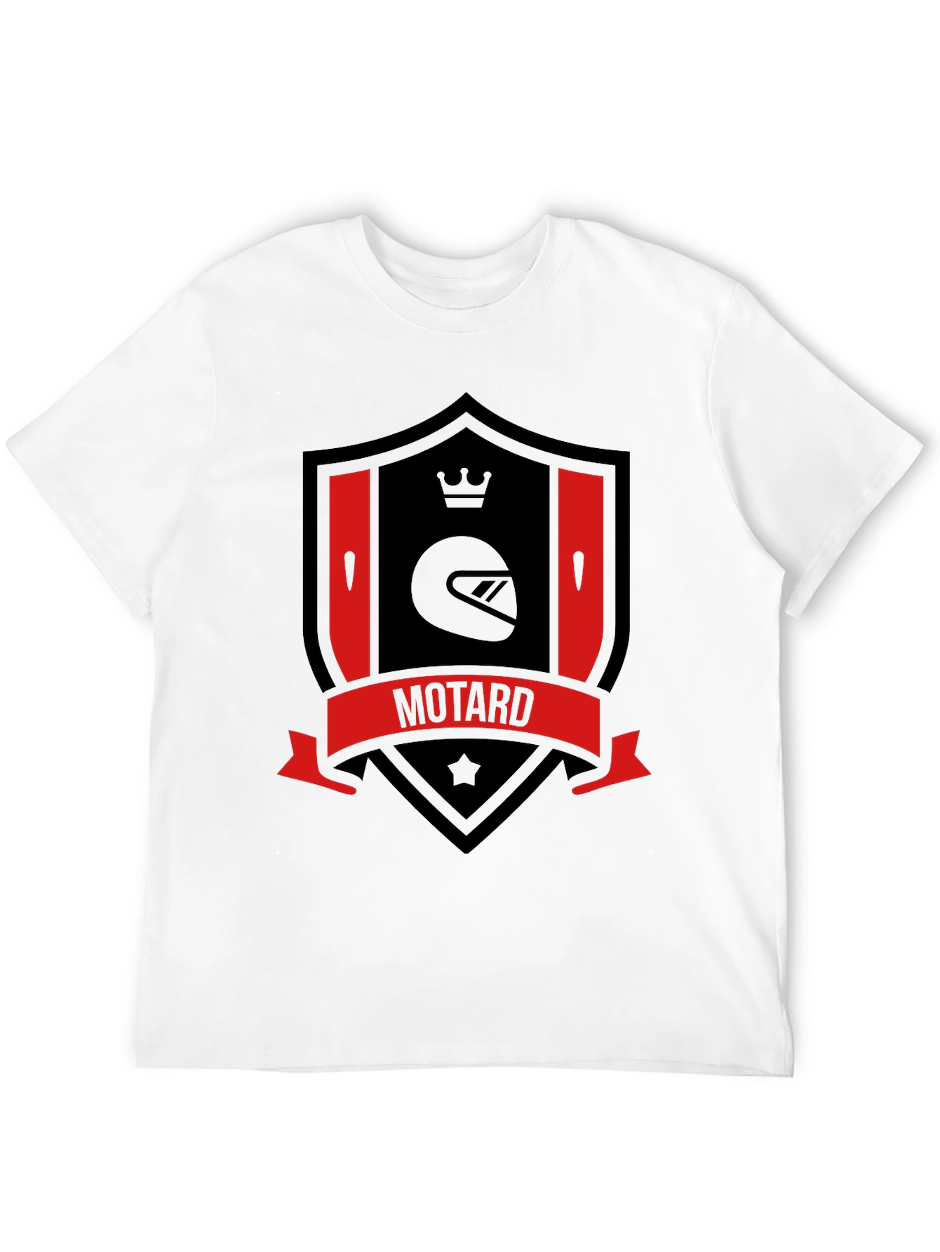 Motard Graphic Tee - Ride in Style