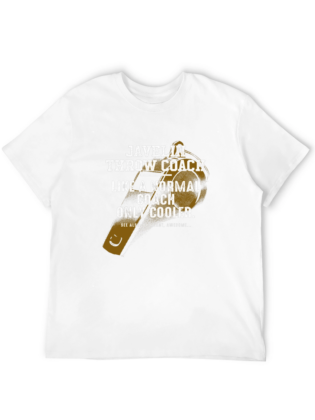 Javelin Throw Coach T-Shirt - Cool Coach Gift