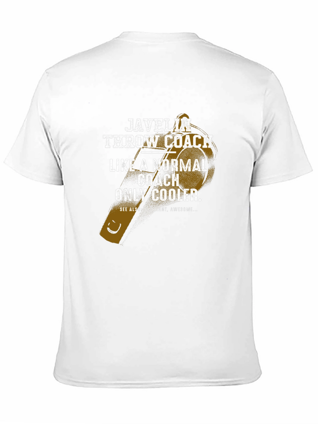 Javelin Throw Coach T-Shirt - Cool Coach Gift