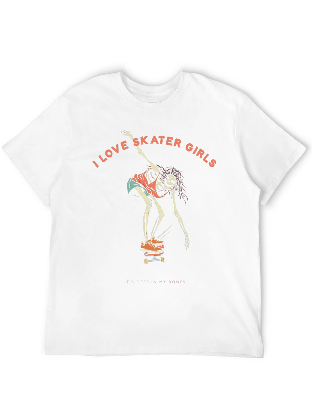 I Love Skater Girls Graphic Tee