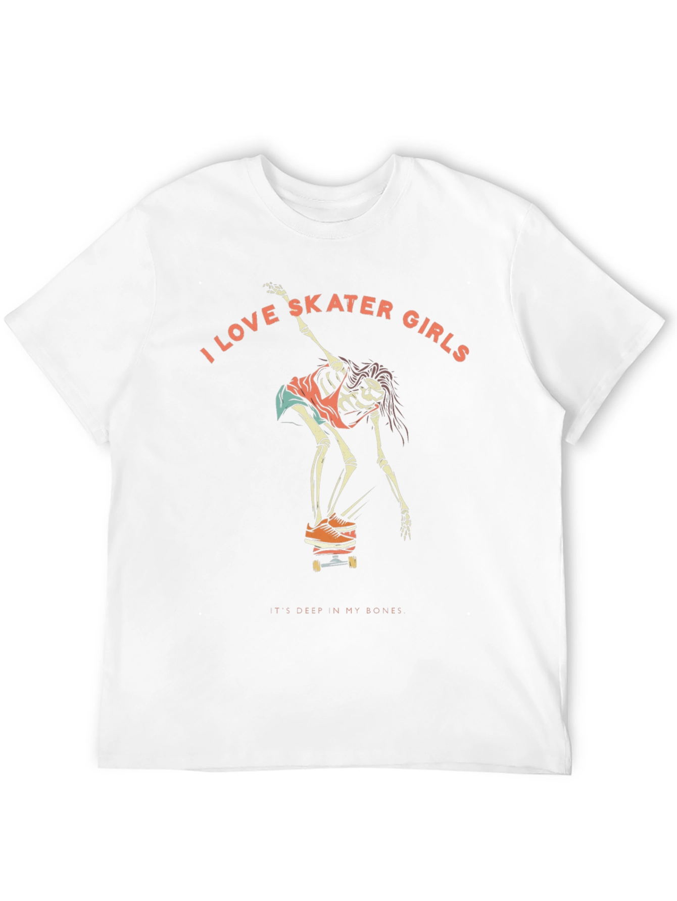 I Love Skater Girls Graphic Tee