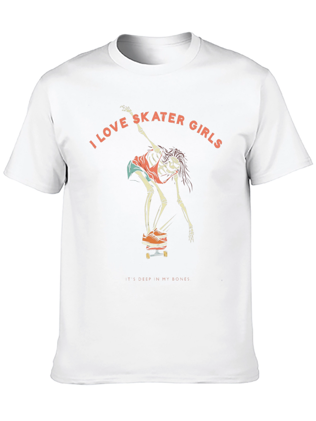 I Love Skater Girls Graphic Tee