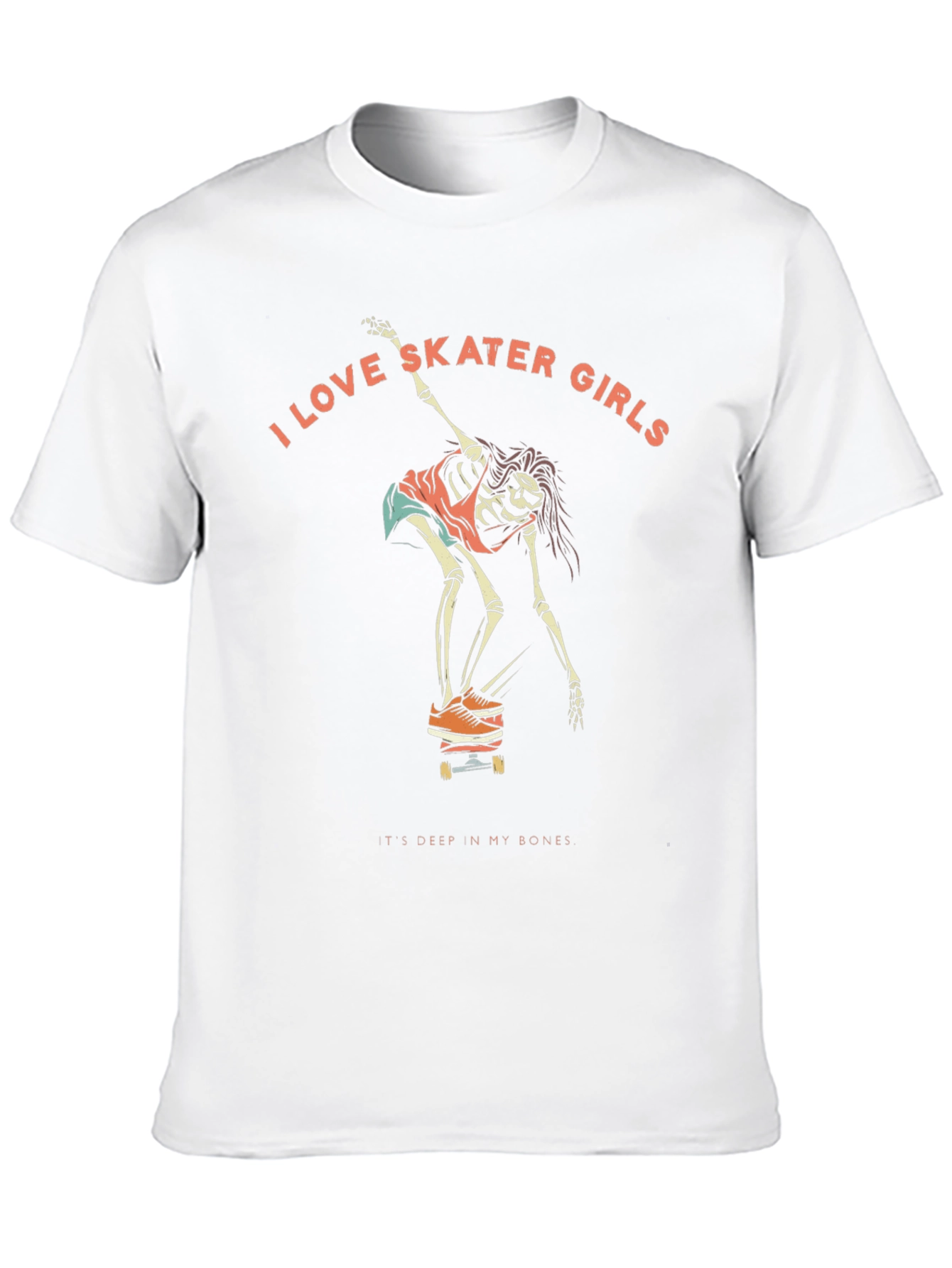 I Love Skater Girls Graphic Tee