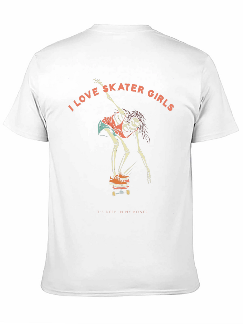 I Love Skater Girls Graphic Tee