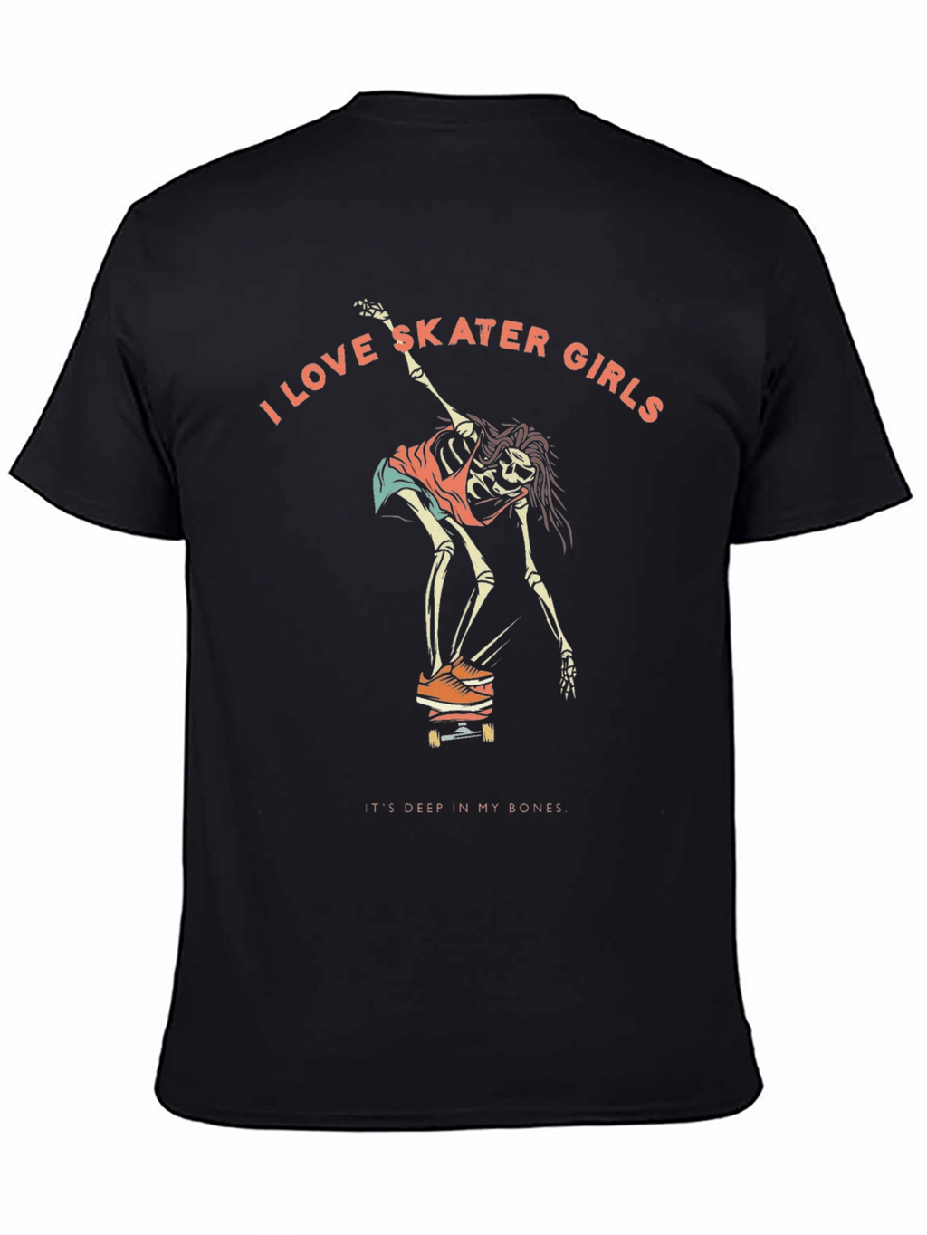 I Love Skater Girls Graphic Tee