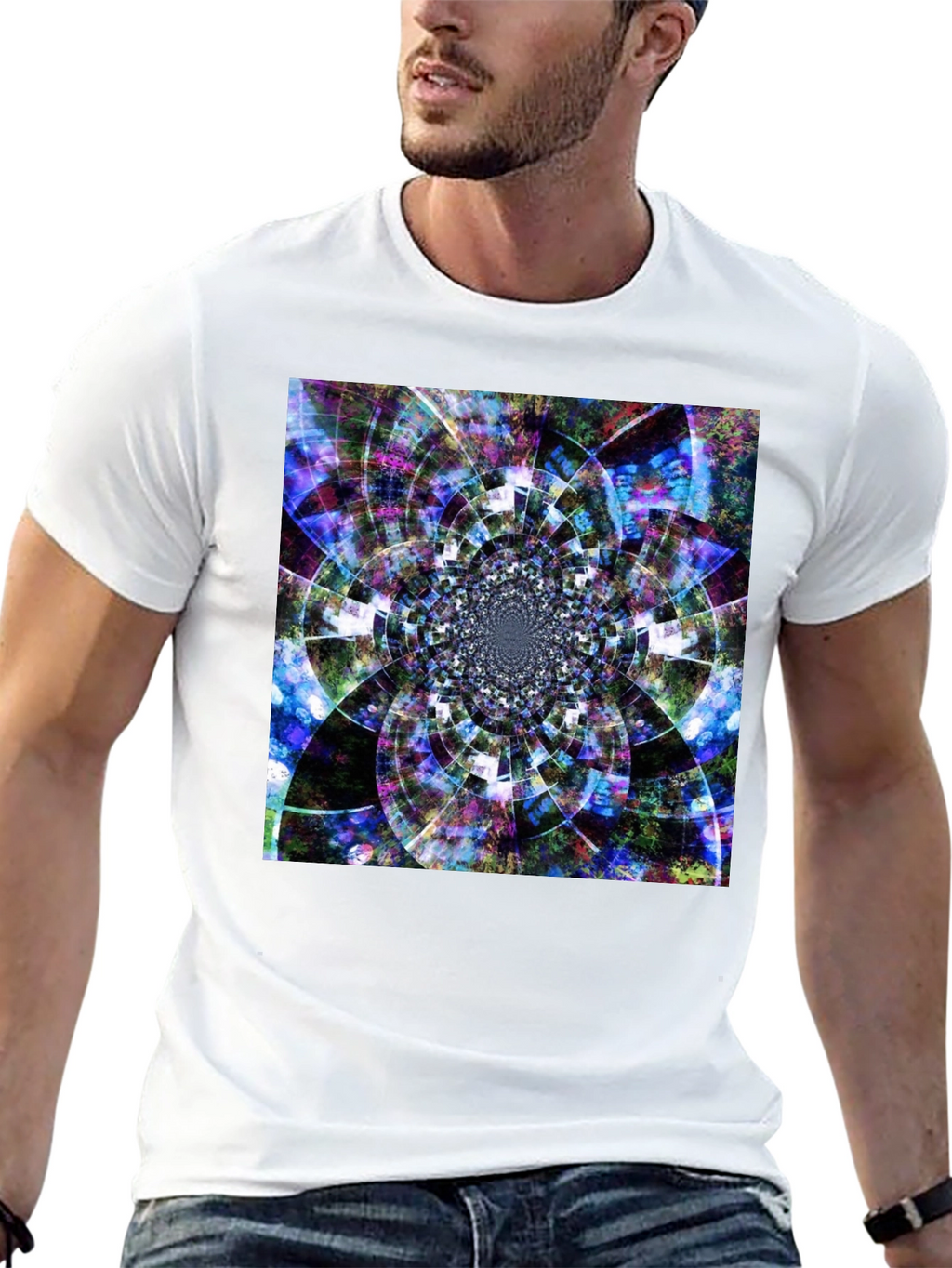 Geometric Fractal T-Shirt
