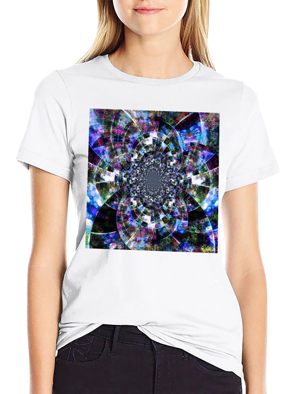 Geometric Fractal T-Shirt