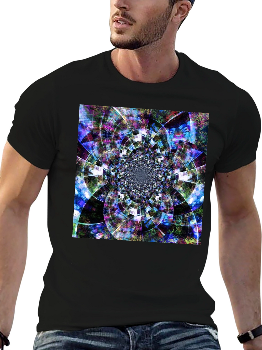 Geometric Fractal T-Shirt