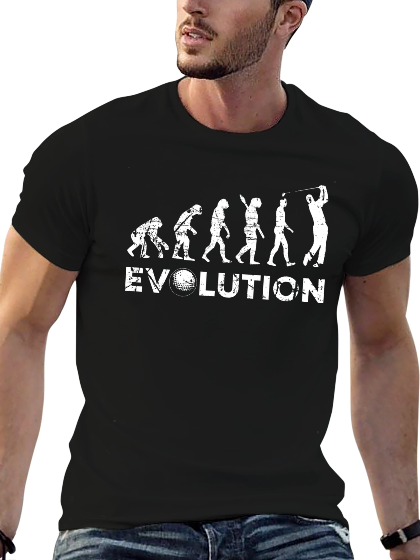 Golf Evolution T-Shirt - Funny Golfer Gift
