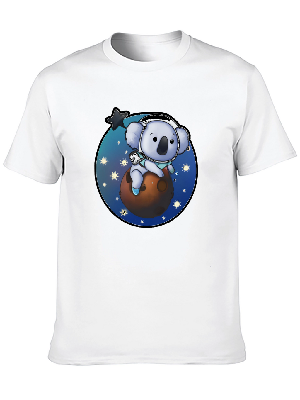 Koala Astronaut T-Shirt - Space Adventure Graphic Tee