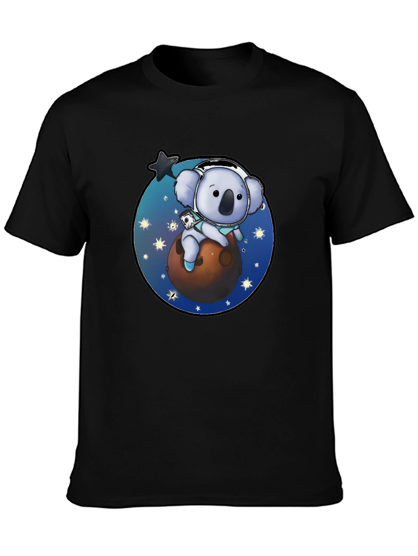 Koala Astronaut T-Shirt - Space Adventure Graphic Tee