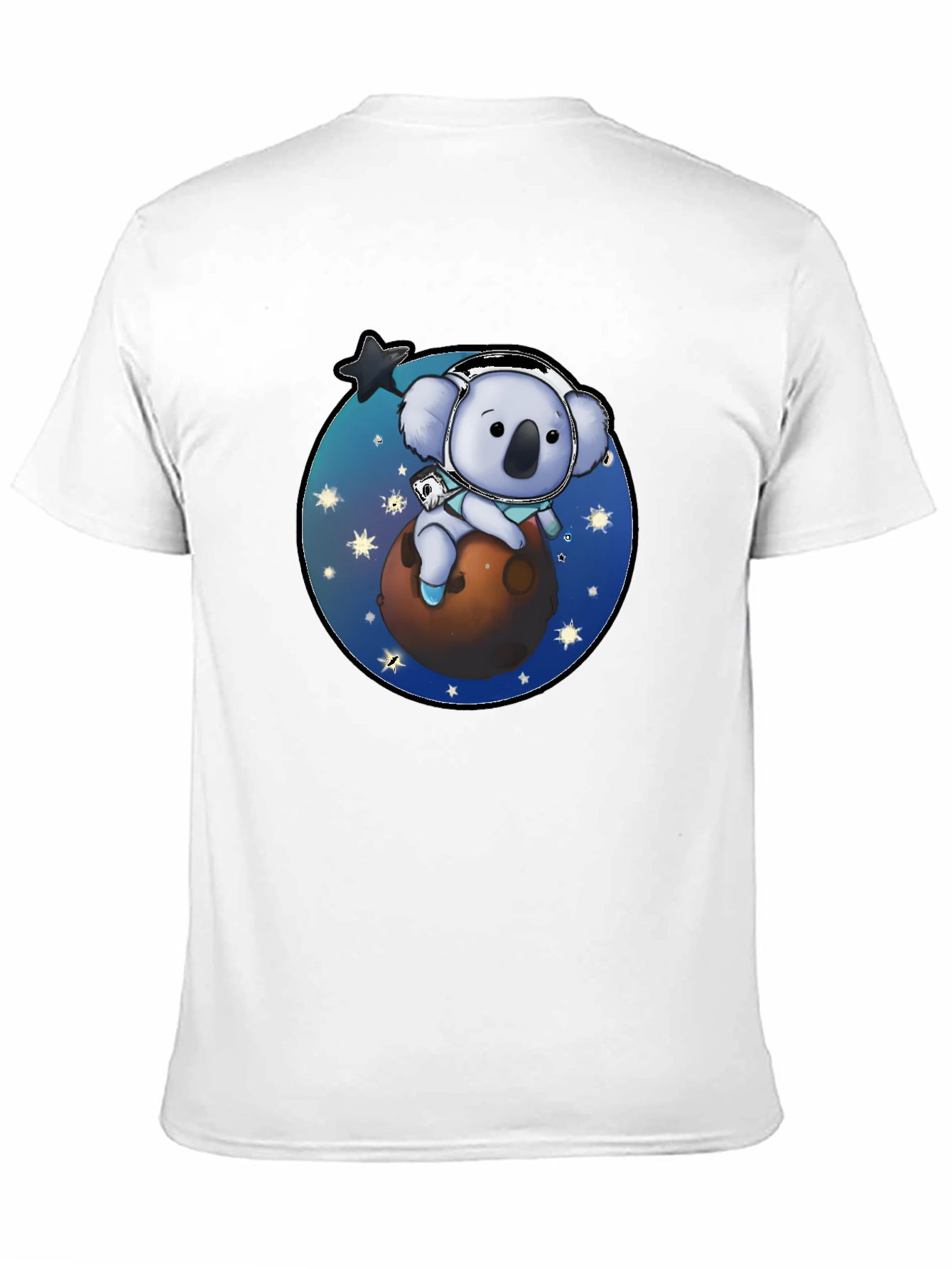 Koala Astronaut T-Shirt - Space Adventure Graphic Tee