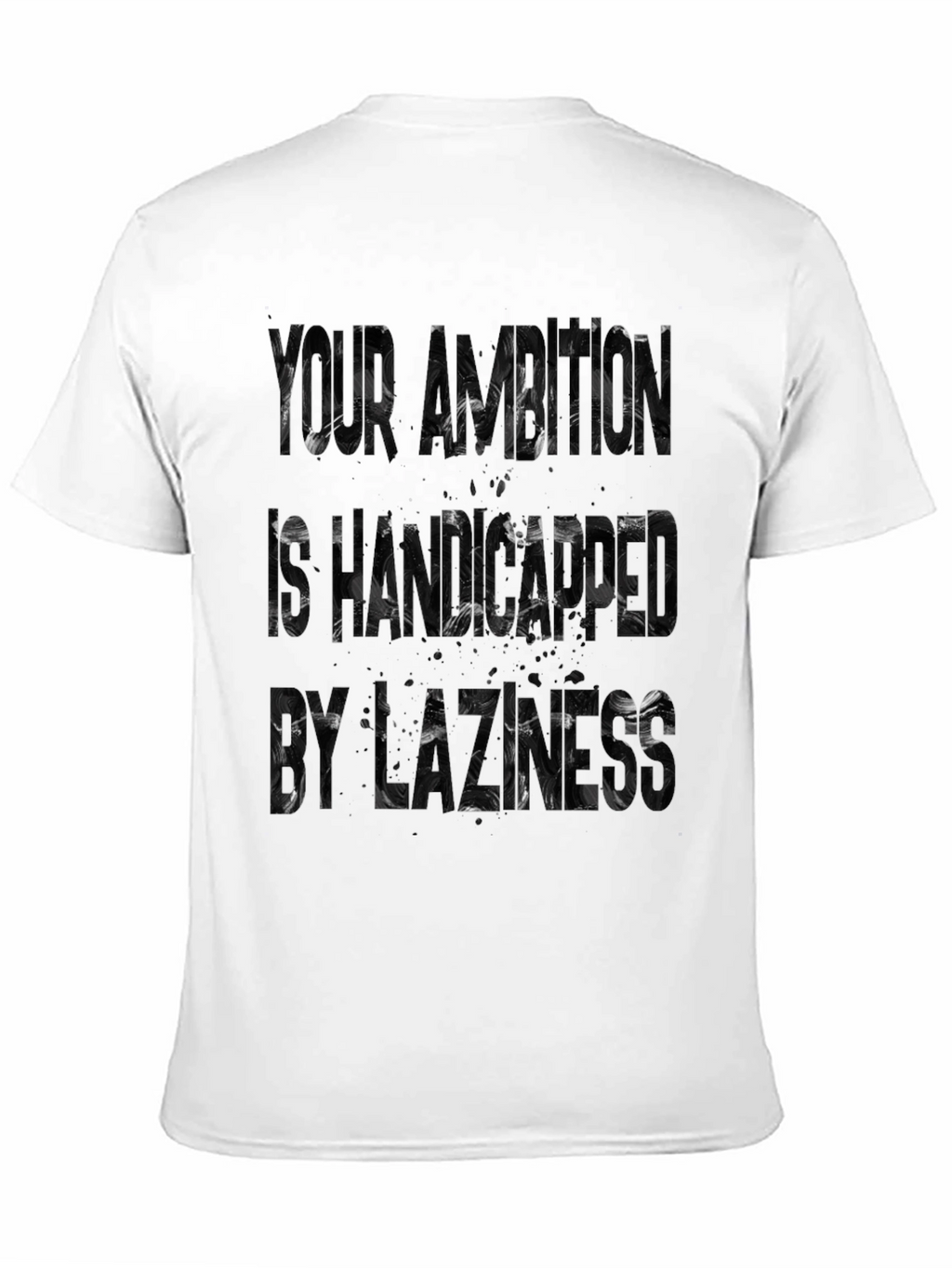 Abstract Black T-Shirt - Your Brain Is Haunted