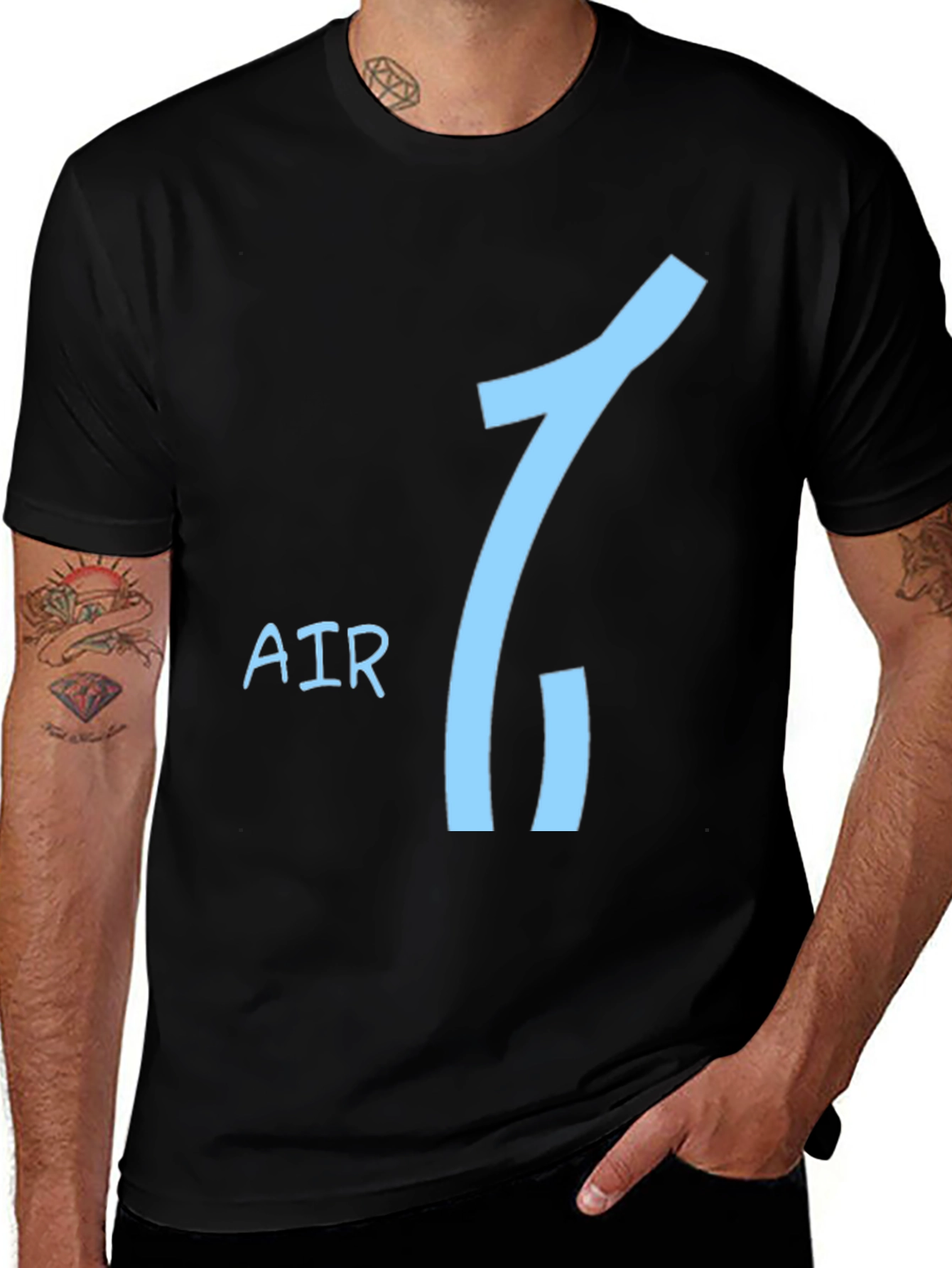 Air Symbol Graphic T-Shirt - Soft Cotton Tee