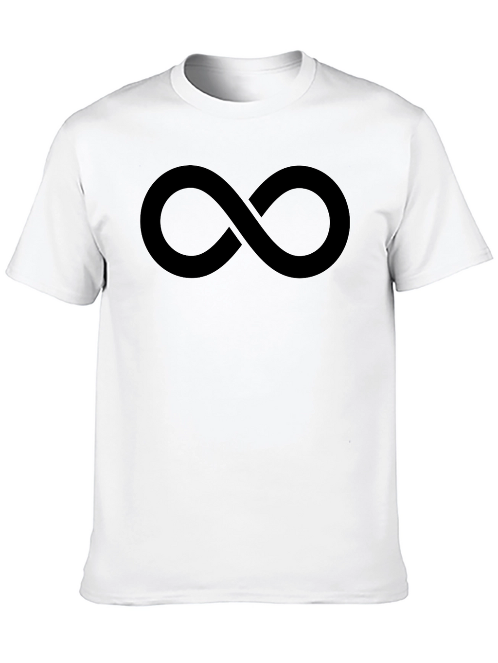 Infinity Symbol Black T-Shirt