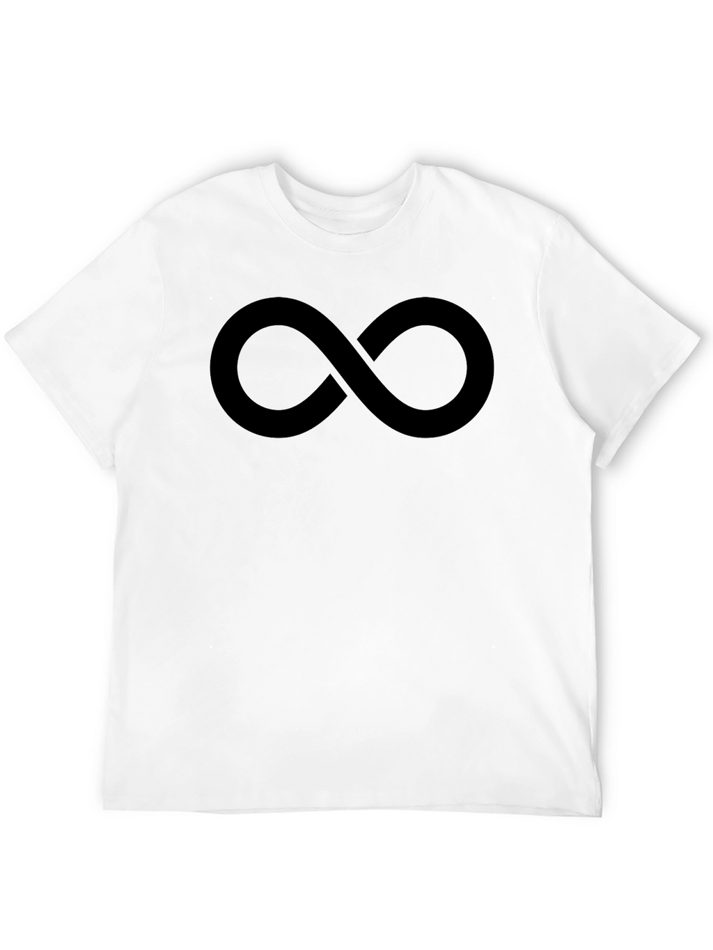 Infinity Symbol Black T-Shirt