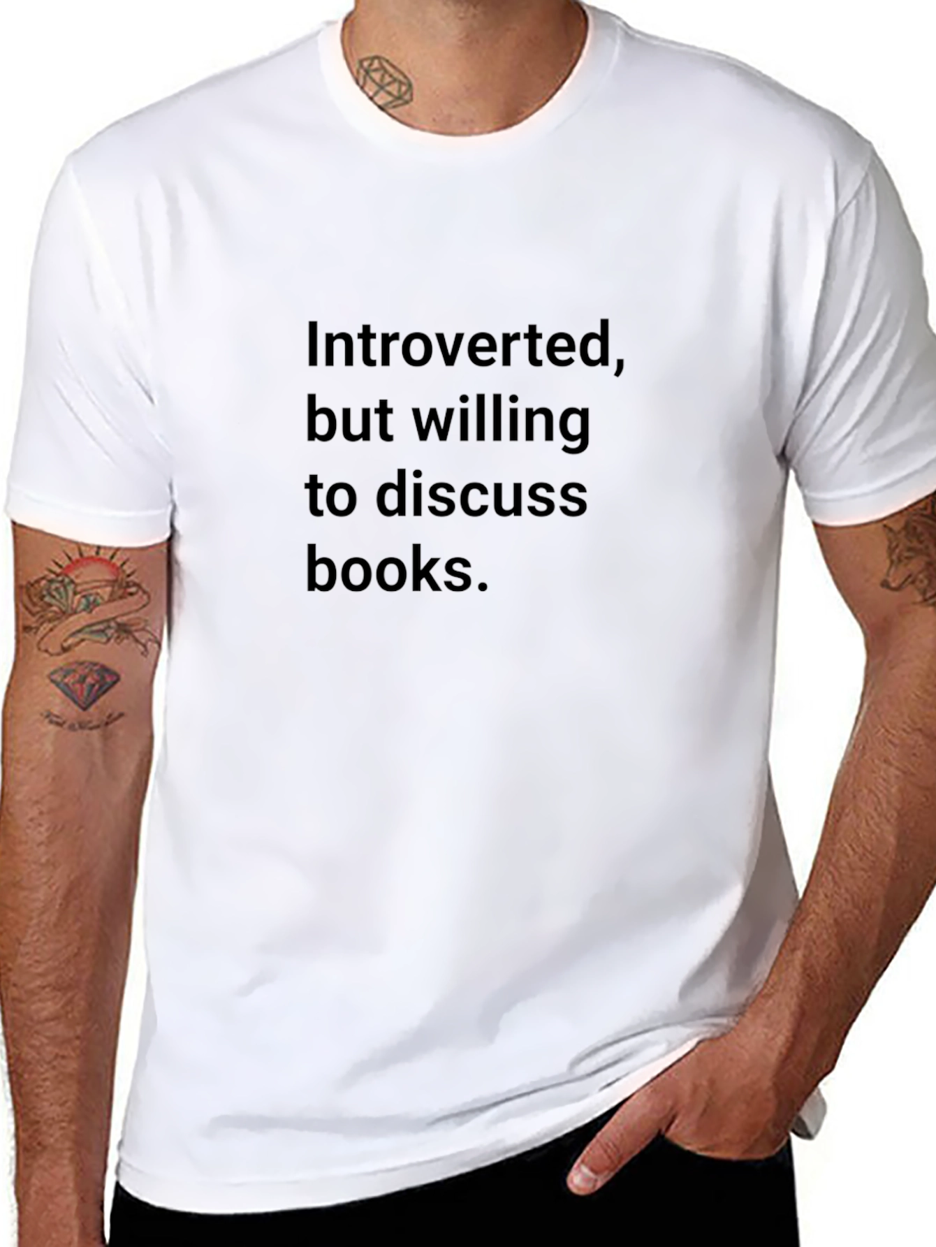 Introverted Book Lover T-Shirt