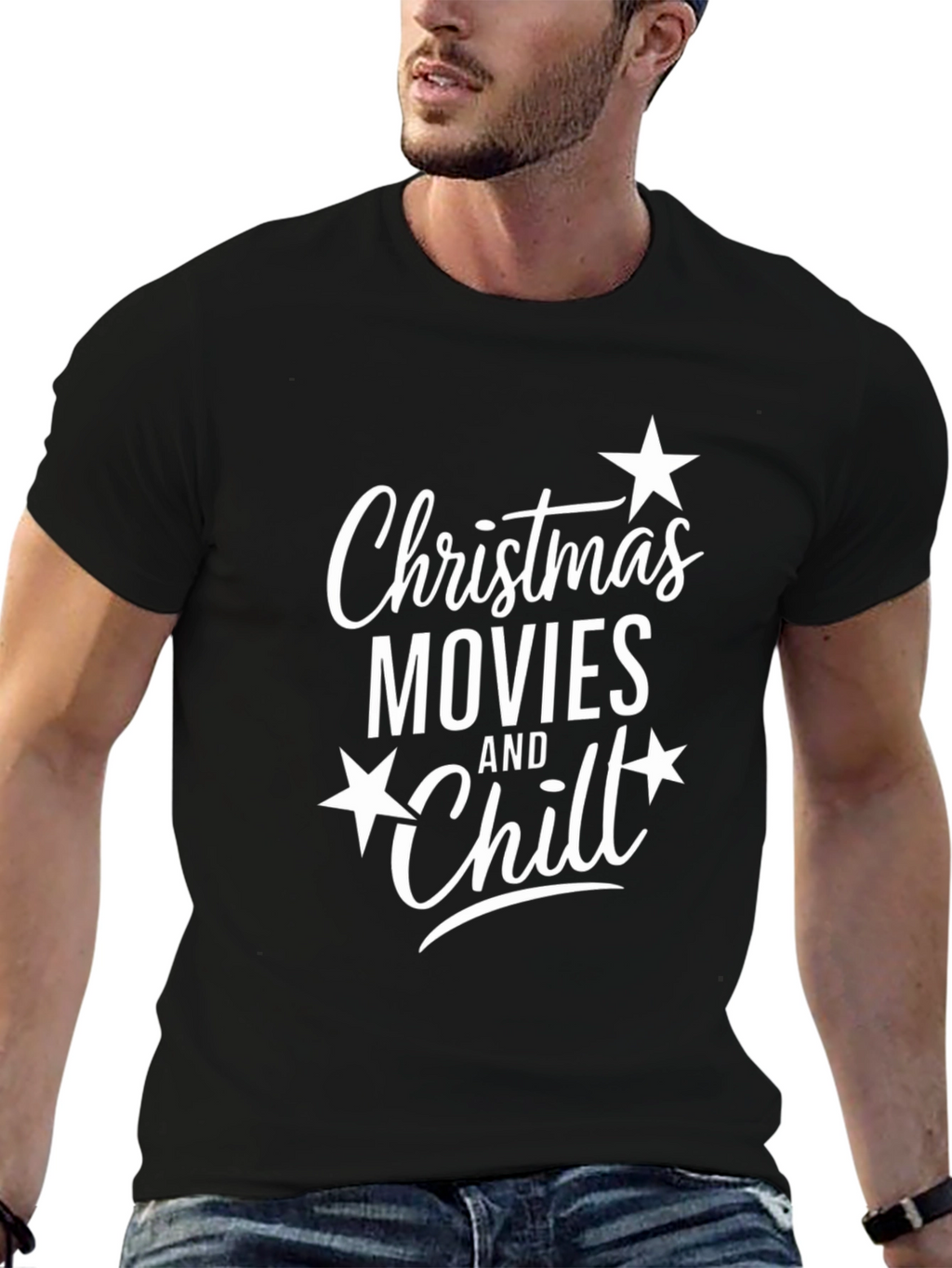 Christmas Movies & Chill Graphic Tee