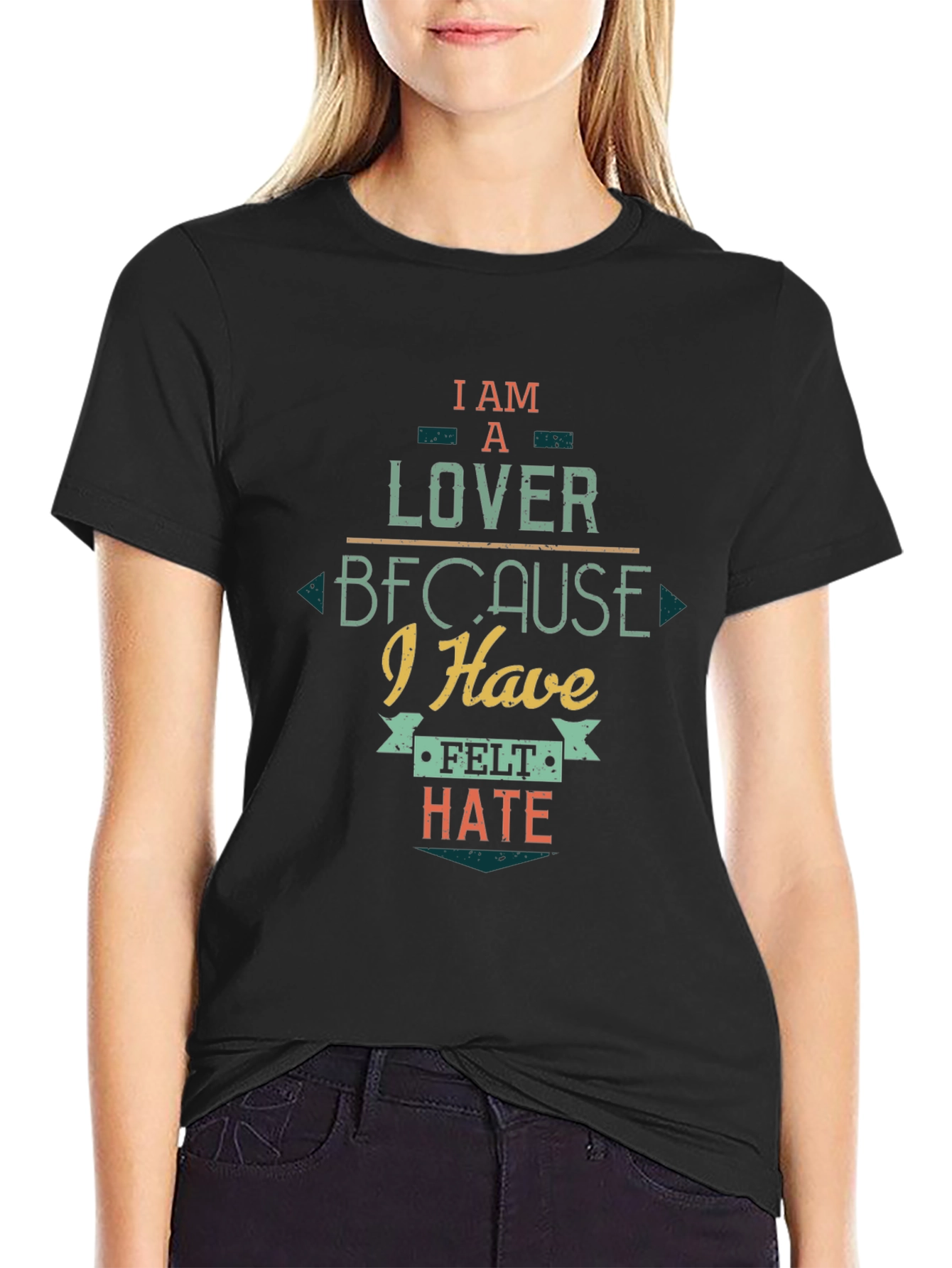 I am a Lover T-Shirt - Mens Graphic Tee