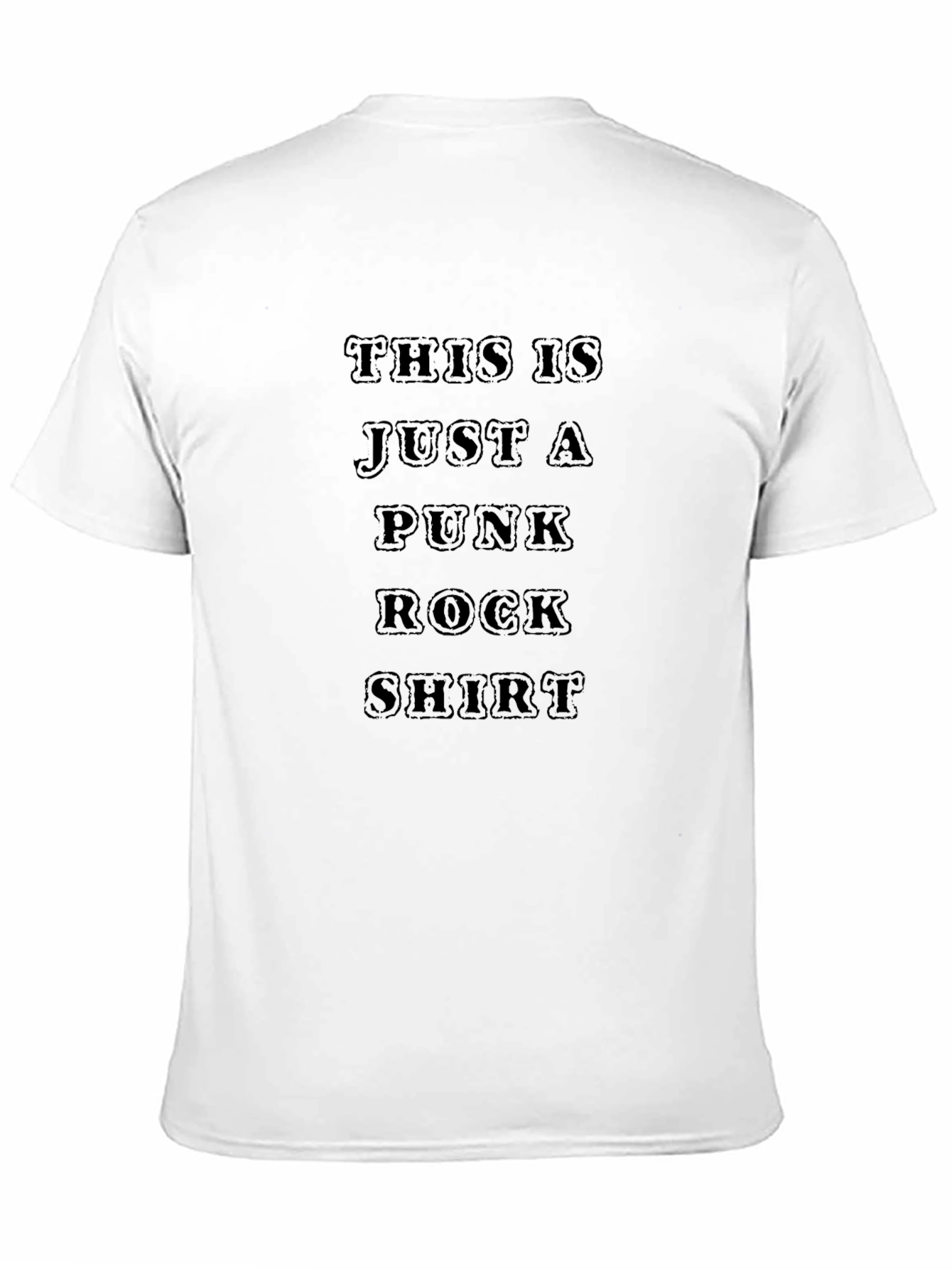 Punk Rock Shirt - This Is Just A Shirt