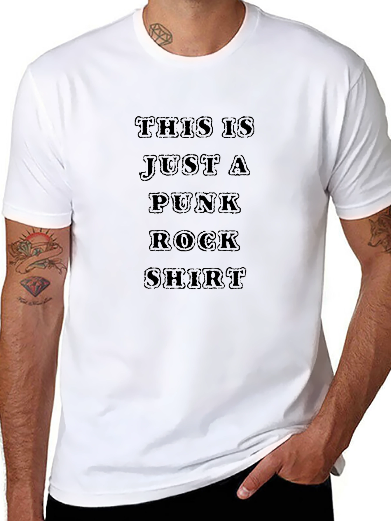 Punk Rock Shirt - This Is Just A Shirt