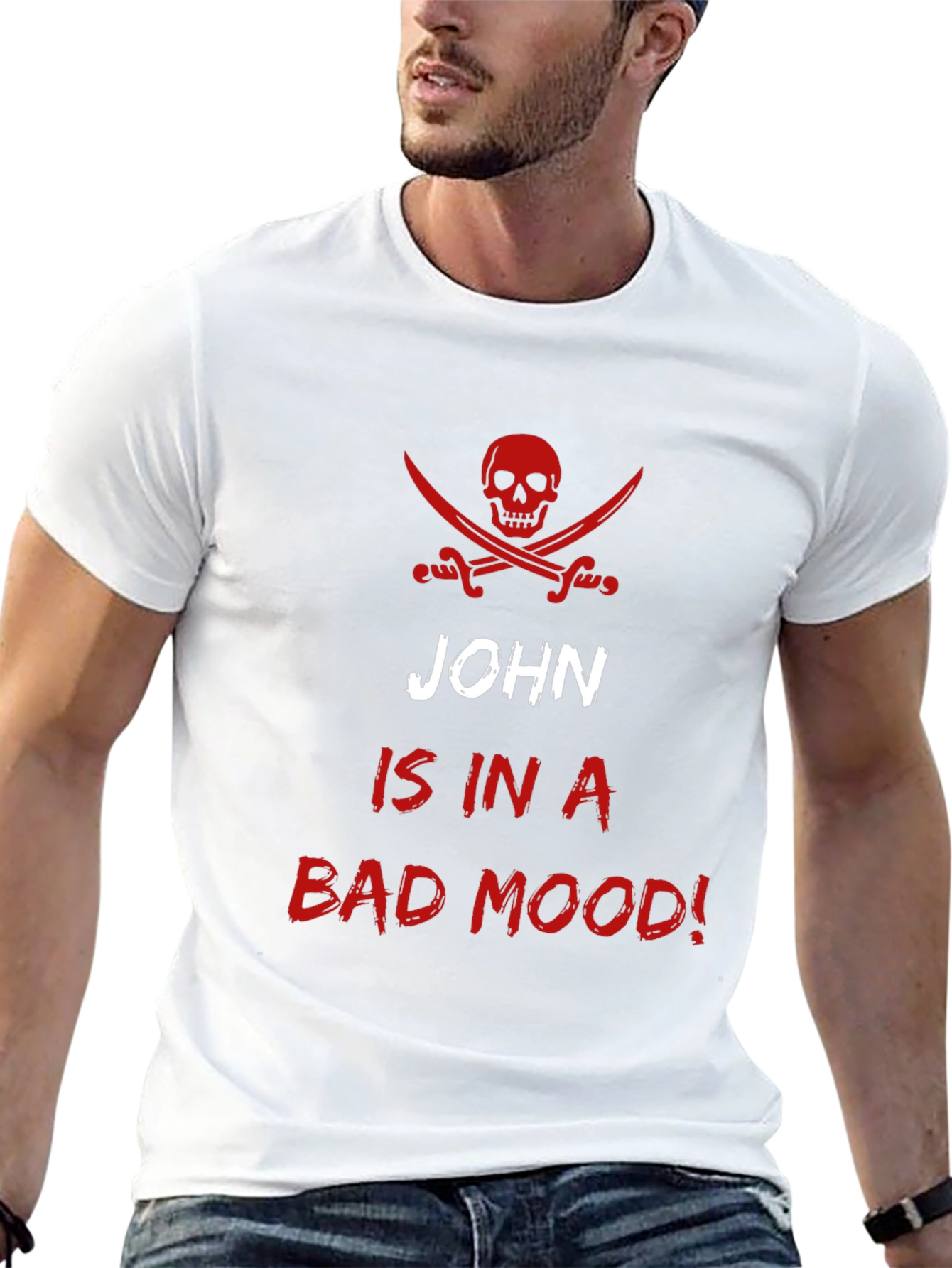 John is in a Bad Mood T-Shirt