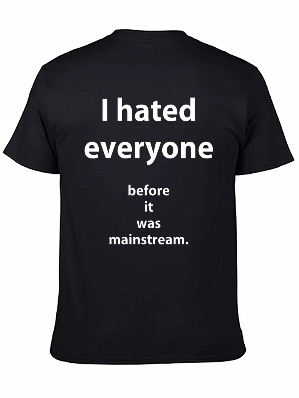 I Hated Everyone Before It Was Mainstream Tee