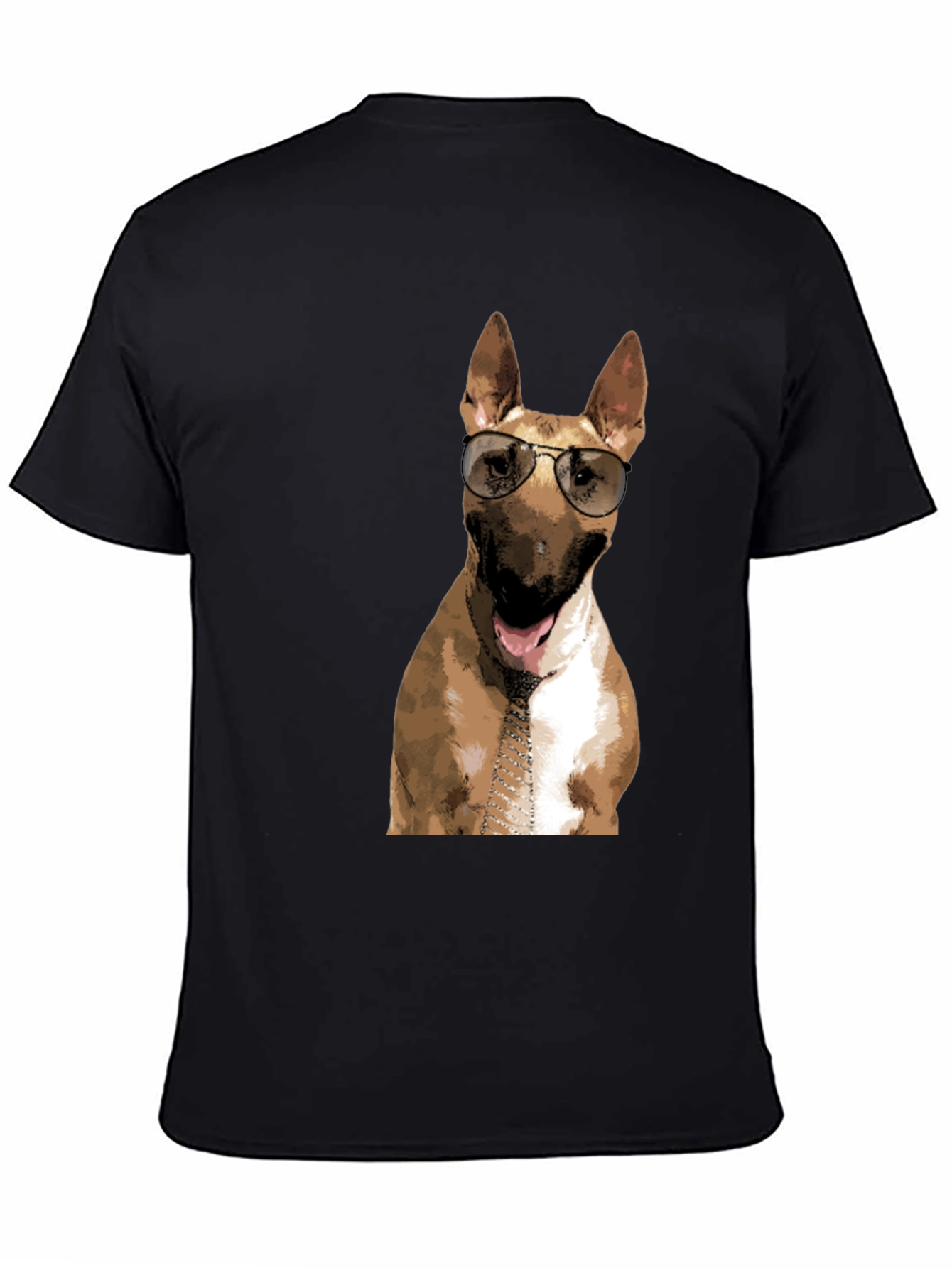 Dog with Sunglasses Graphic T-Shirt