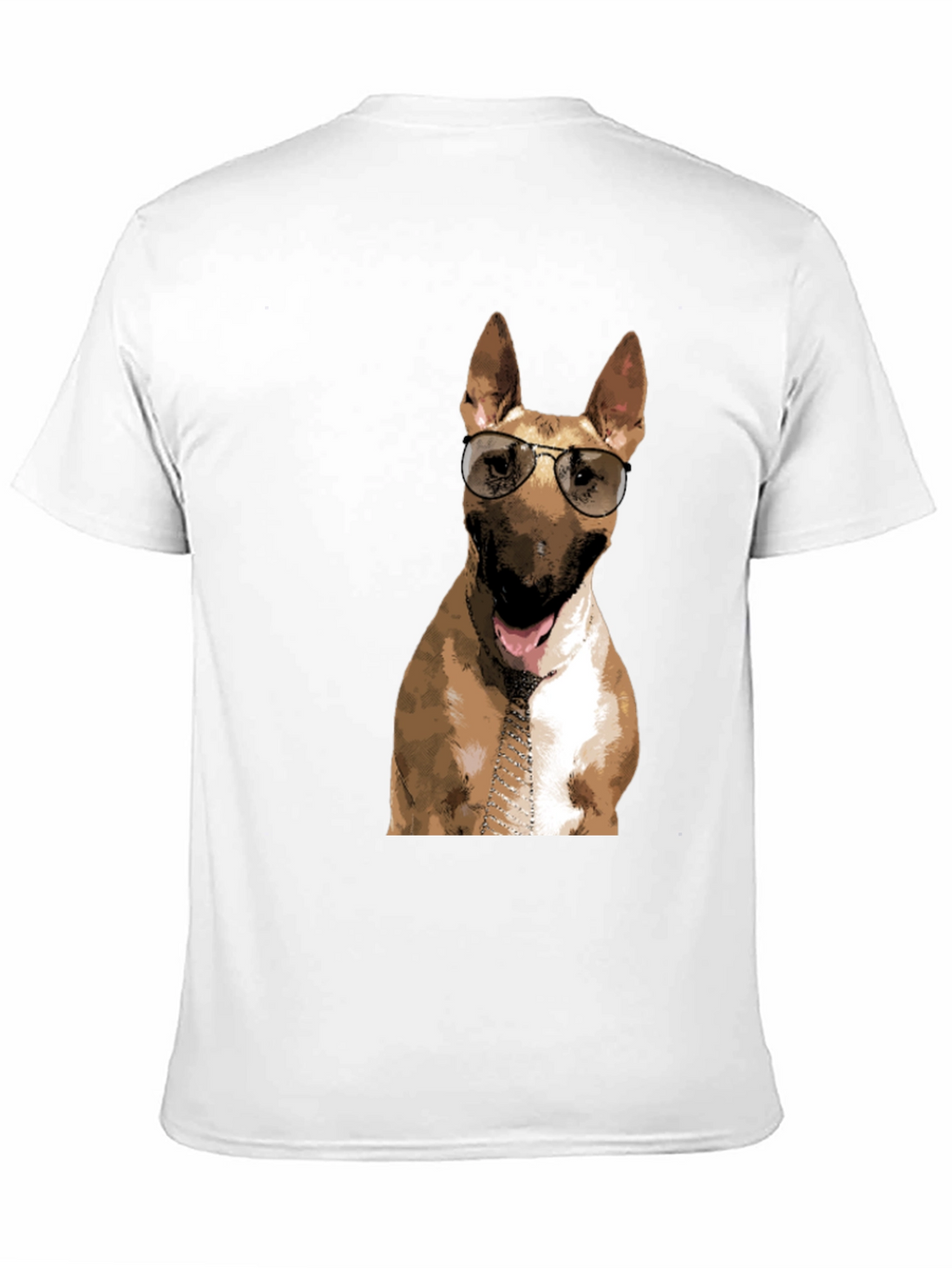 Dog with Sunglasses Graphic T-Shirt