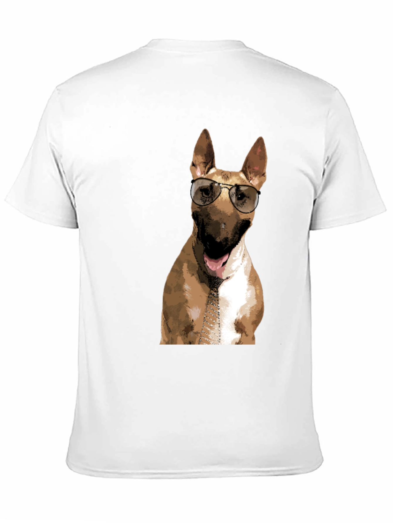 Dog with Sunglasses Graphic T-Shirt