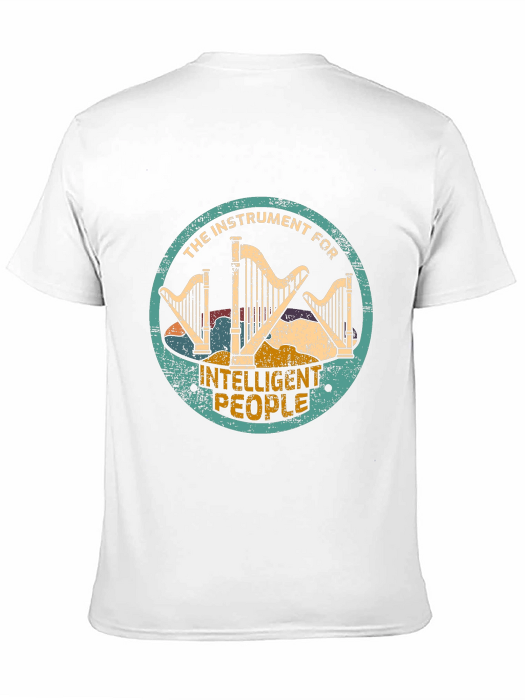 Harp T-Shirt - The Instrument for Intelligent People