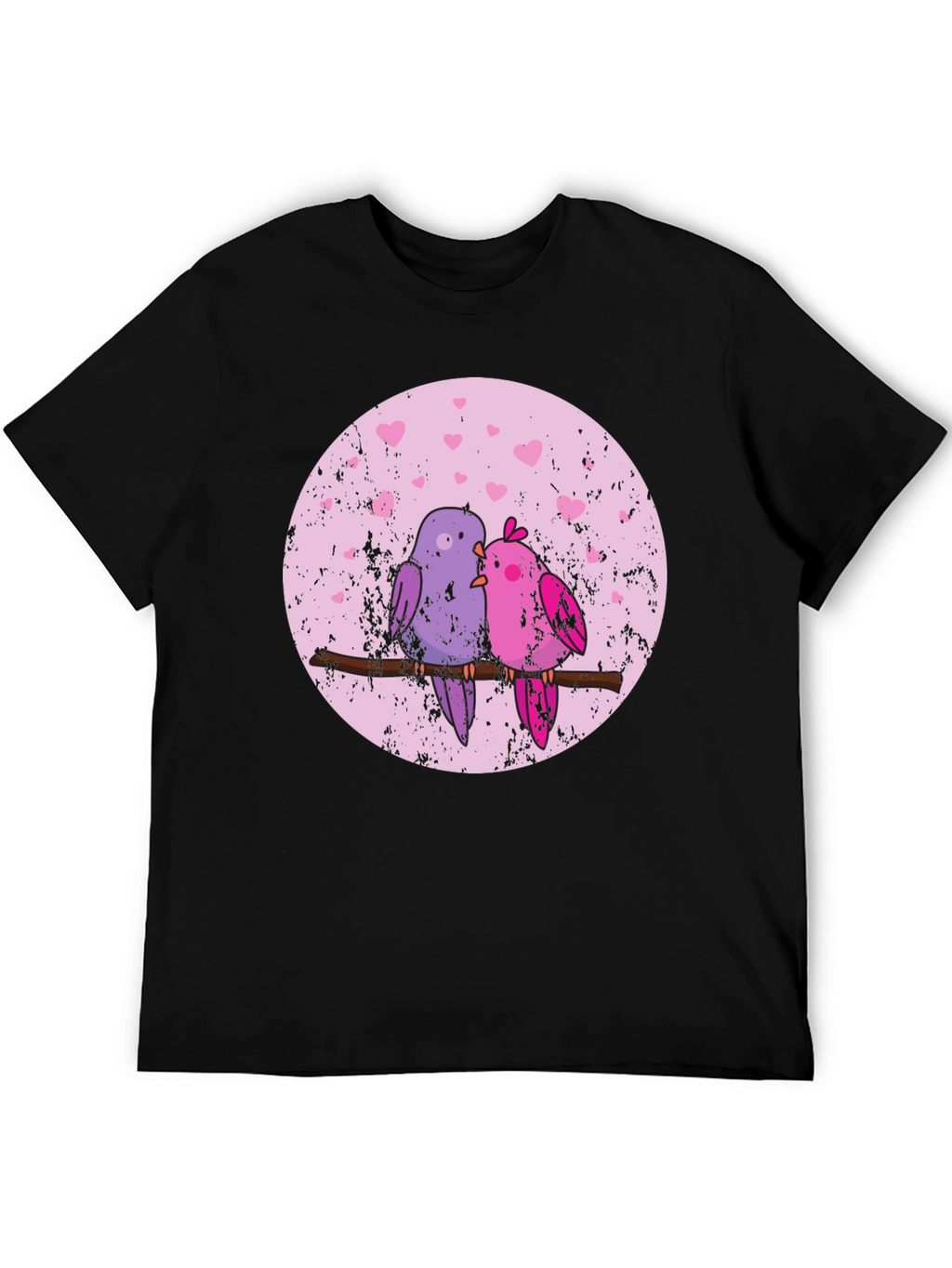 Love Birds Graphic Tee - Cute Couple Design