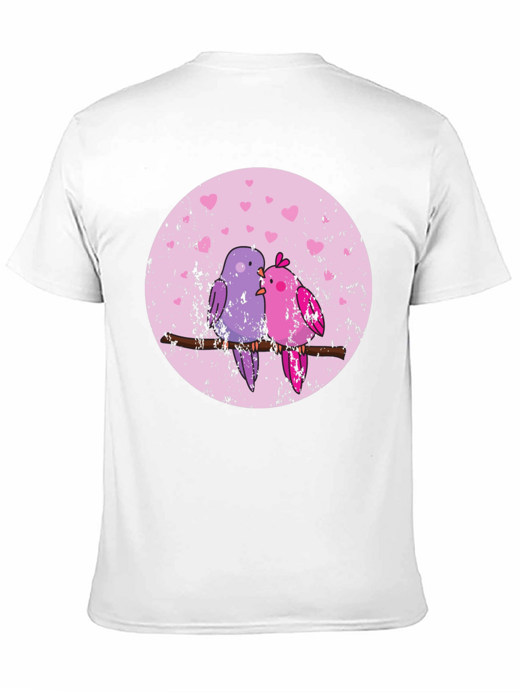 Love Birds Graphic Tee - Cute Couple Design