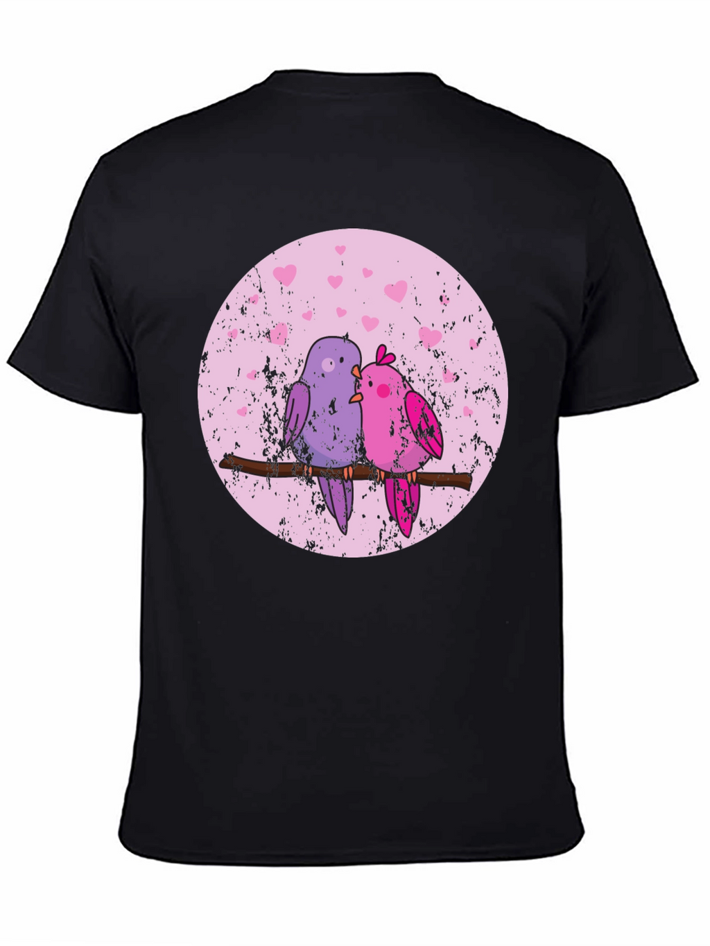 Love Birds Graphic Tee - Cute Couple Design
