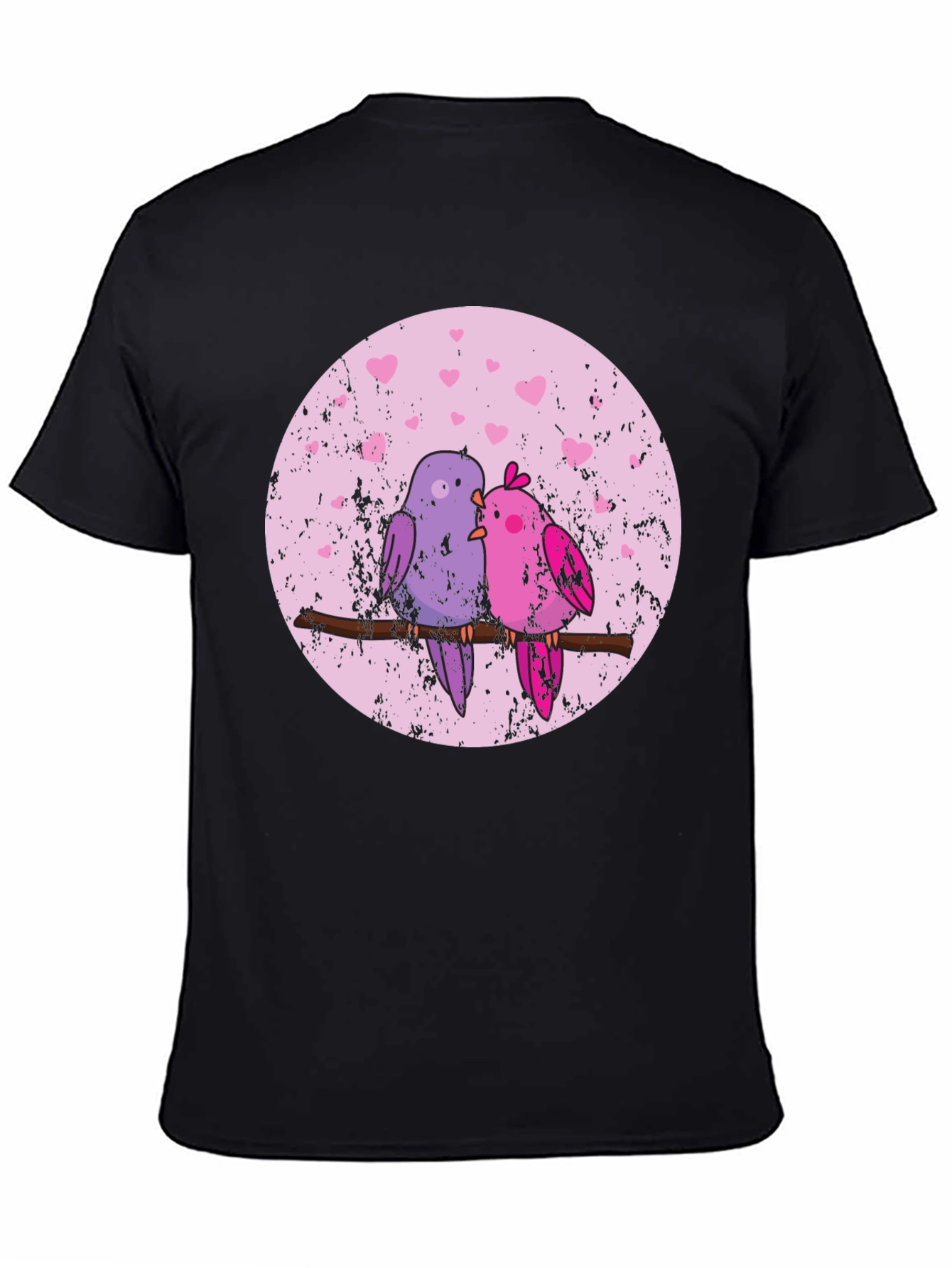 Love Birds Graphic Tee - Cute Couple Design