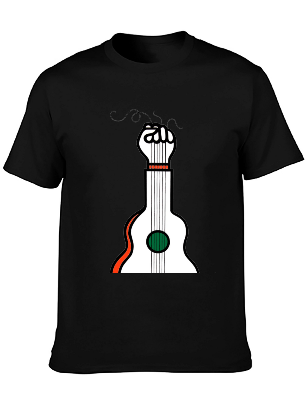 Guitar Fist Graphic Tee - Music & Protest