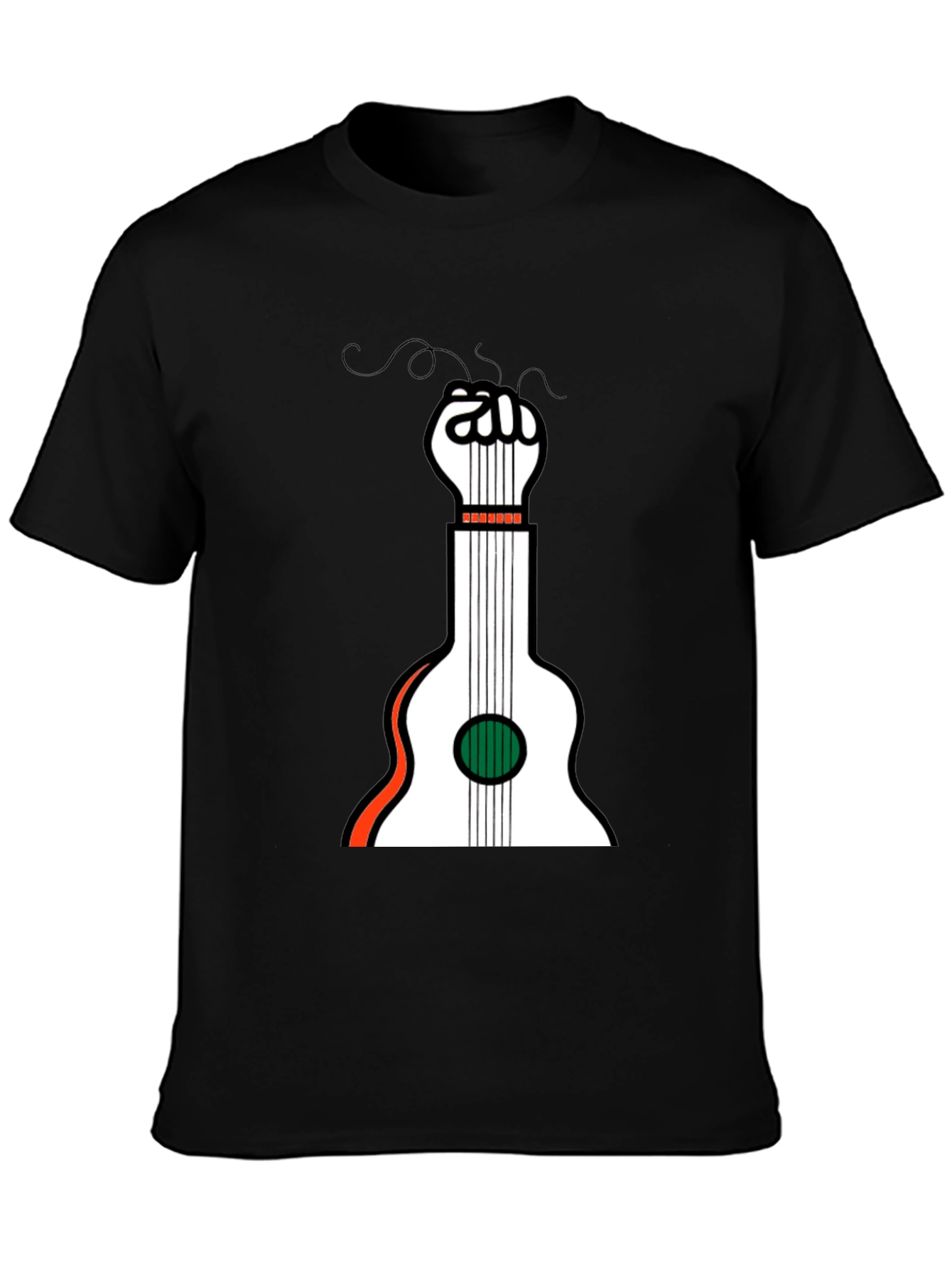 Guitar Fist Graphic Tee - Music & Protest