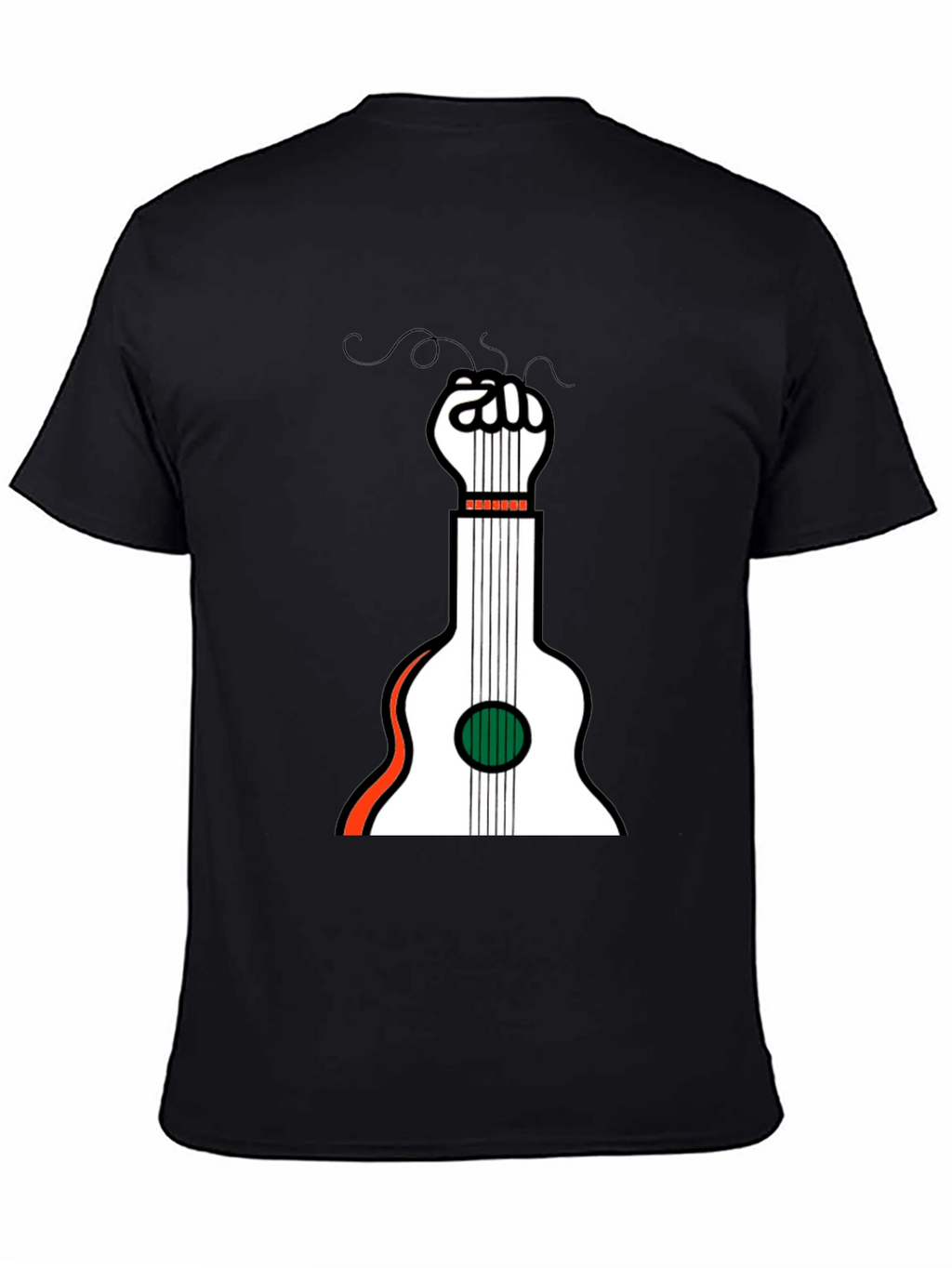 Guitar Fist Graphic Tee - Music & Protest