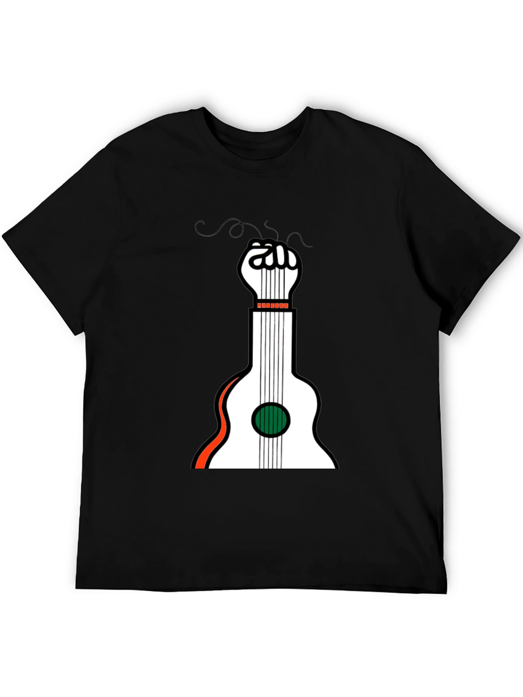 Guitar Fist Graphic Tee - Music & Protest