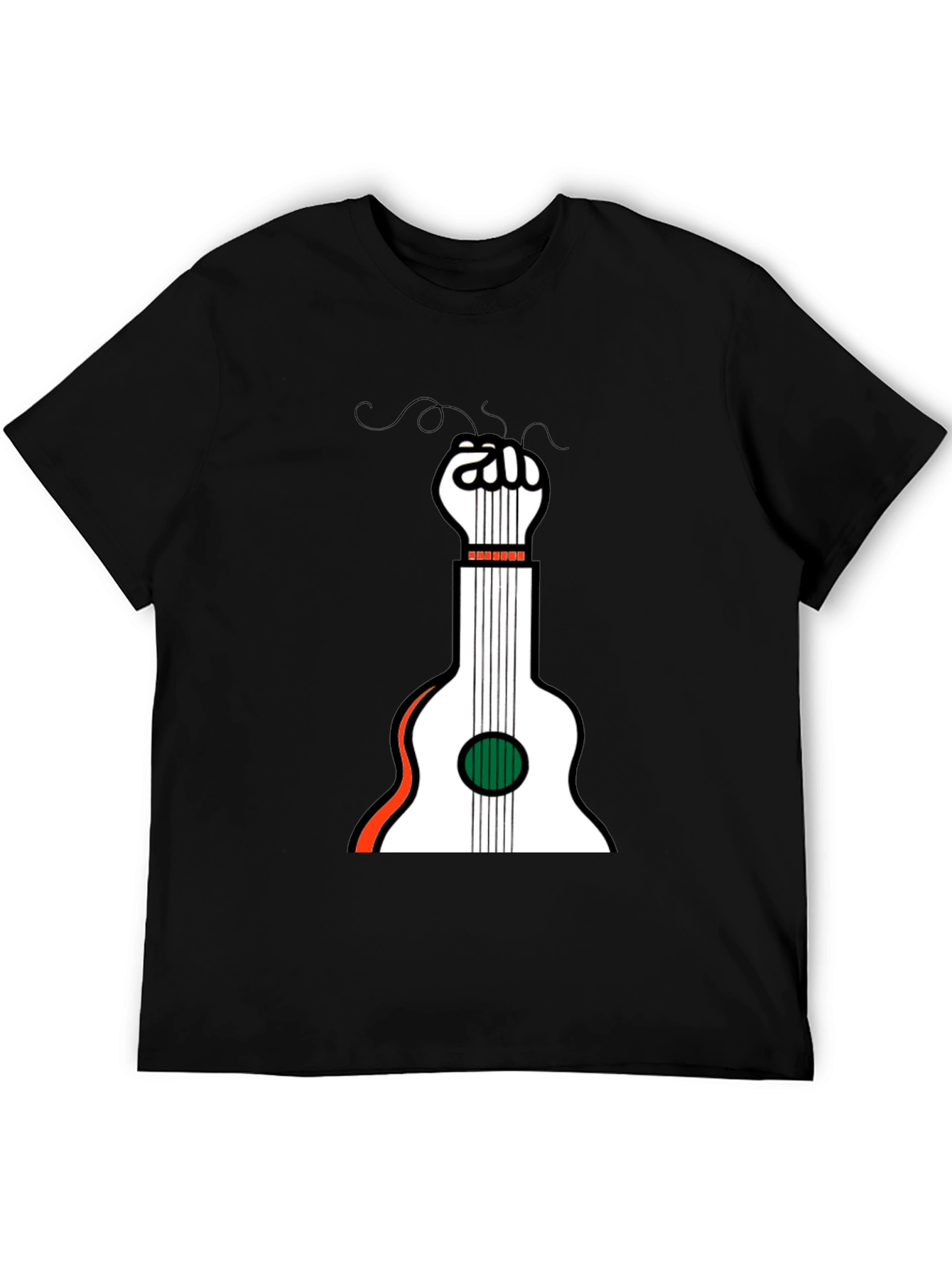 Guitar Fist Graphic Tee - Music & Protest