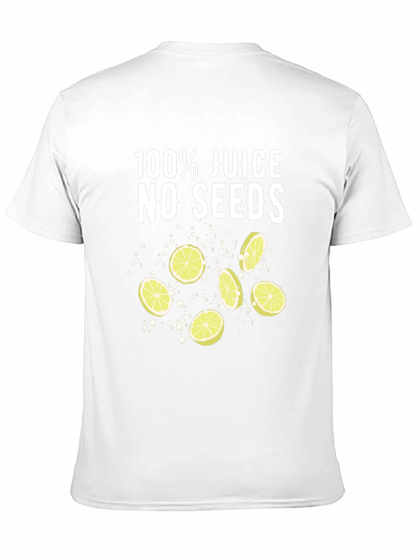 100% Juice No Seeds T-Shirt - Black