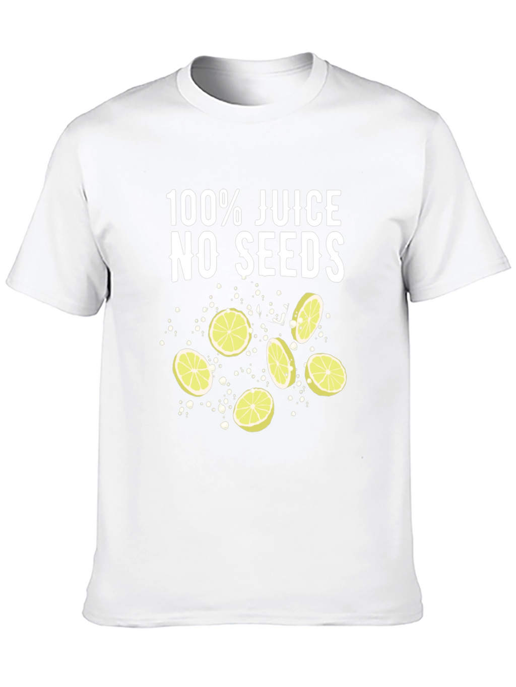 100% Juice No Seeds T-Shirt - Black