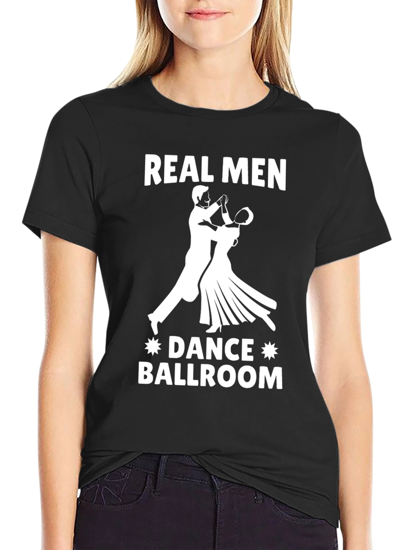 Real Men Dance Ballroom T-Shirt